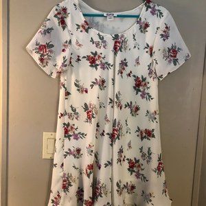 Sostanza cream floral dress Size M